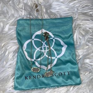 Kendra  gold necklace and bracelet